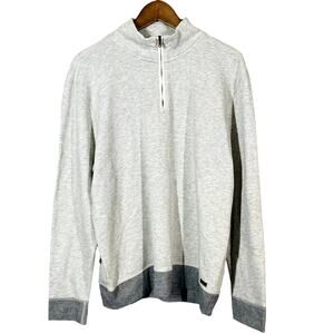 Faherty Gray Long Sleeve Shirt